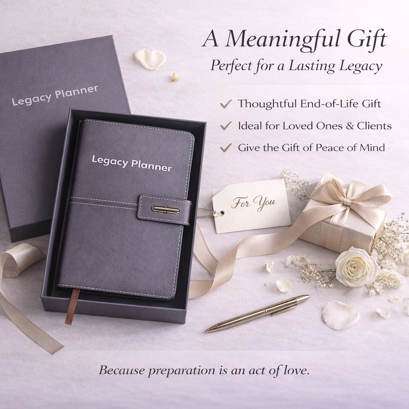 Legacy Planner Wholesale Order | Preserve Your Story, Protect Your Family (500 Units)